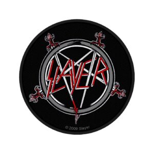 SLAYER - PENTAGRAM. Tygmärke