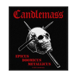 CANDLEMASS - EPICUS DOOMICUS METALLICUS. Tygmärke