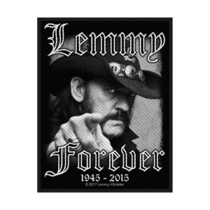 LEMMY - FOREVER. Tygmärke