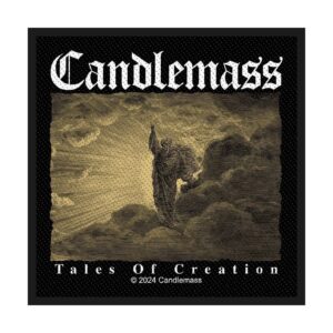 CANDLEMASS - TALES OF CREATION. Tygmärke