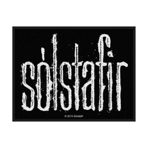 SOLSTAFIR - LOGO. Tygmärke