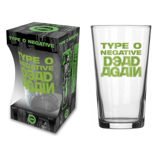 TYPE O NEGATIVE - DEAD AGAIN. Ölglas 1st