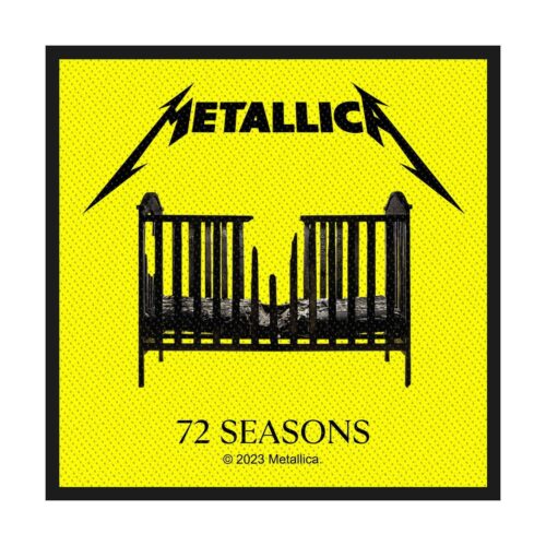 METALLICA - 72 SEASONS. Tygmärke