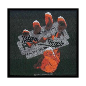 JUDAS PRIEST - BRITISH STEEL. Tygmärke