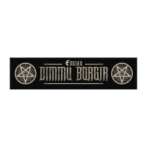 DIMMU BORGIR - EONIAN. Tygmärke Avlång
