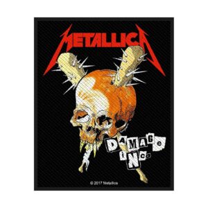METALLICA - DAMAGE INC.. Tygmärke