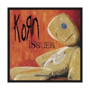 KORN - ISSUES. Tygmärke
