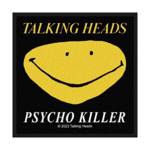 TALKING HEADS - PSYCHO KILLER. Tygmärke