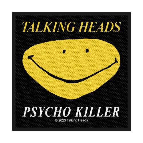 TALKING HEADS - PSYCHO KILLER. Tygmärke