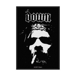 DOWN - LOGO/FACE. Tygmärke
