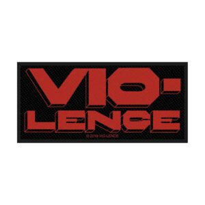 VIO-LENCE - LOGO. Tygmärke