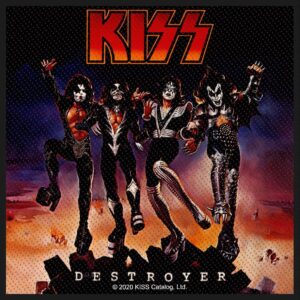 KISS - DESTROYER. Tygmärke
