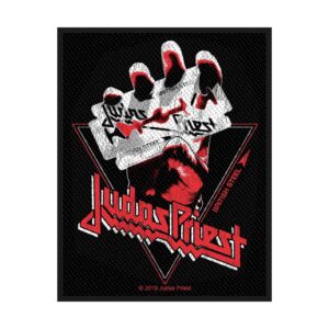 JUDAS PRIEST - BRITISH STEEL VINTAGE. Tygmärke