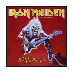 IRON MAIDEN - FEAR OF THE DARK LIVE. Tygmärke
