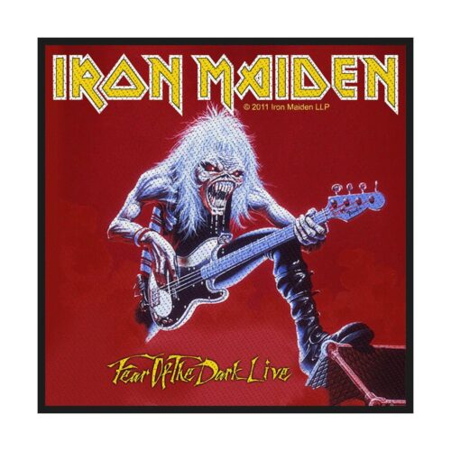 IRON MAIDEN - FEAR OF THE DARK LIVE. Tygmärke