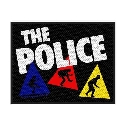 THE POLICE - TRIANGLES. Tygmärke