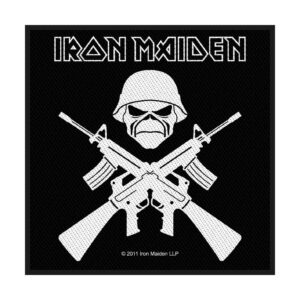 IRON MAIDEN - A MATTER OF LIFE AND DEATH. Tygmärke