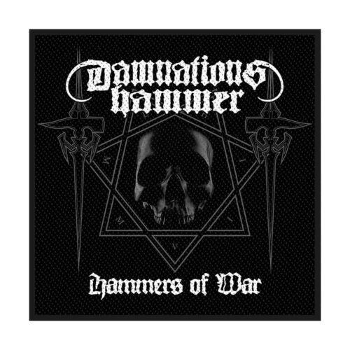 DAMNATION'S HAMMER - HAMMER OF WAR. Tygmärke