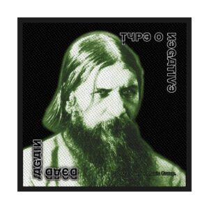 TYPE O NEGATIVE - DEAD AGAIN. Tygmärke