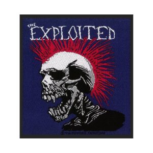 THE EXPLOITED - MOHICAN MULTICOLOUR. Tygmärke