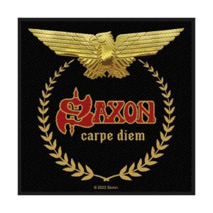 SAXON - CARPE DIEM. Tygmärke