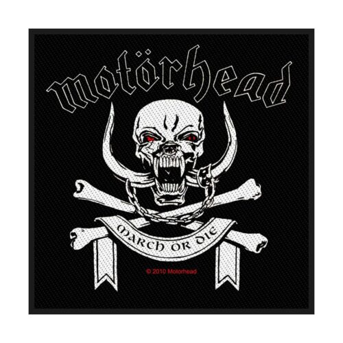 MOTORHEAD - MARCH OR DIE. Tygmärke