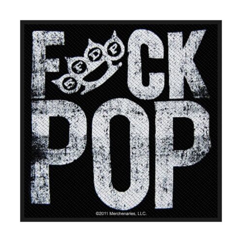 FIVE FINGER DEATH PUNCH - FUCK POP. Tygmärke