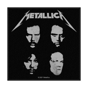 METALLICA - BLACK ALBUM. Tygmärke