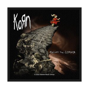 KORN - FOLLOW THE LEADER. Tygmärke