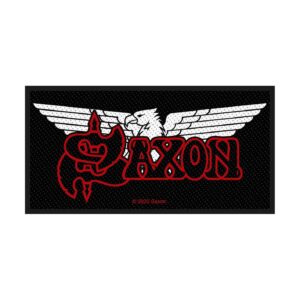 SAXON - LOGO / EAGLE. Tygmärke