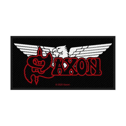 SAXON - LOGO / EAGLE. Tygmärke