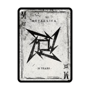 METALLICA - DEALER. Tygmärke
