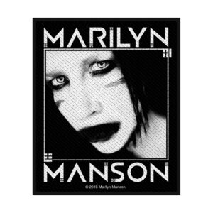 MARILYN MANSON - VILLAIN. Tygmärke