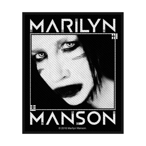 MARILYN MANSON - VILLAIN. Tygmärke