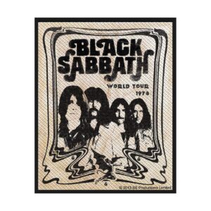 BLACK SABBATH - BAND. Tygmärke