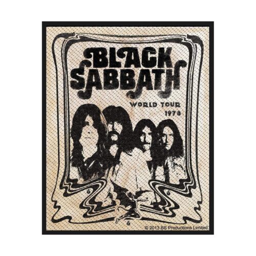 BLACK SABBATH - BAND. Tygmärke