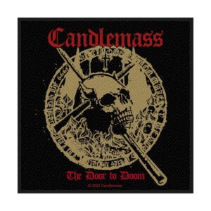 CANDLEMASS - THE DOOR TO DOOM. Tygmärke