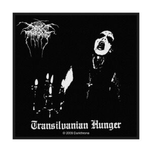 DARKTHRONE - TRANSILVANIAN HUNGER. Tygmärke