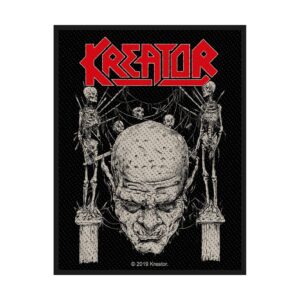 KREATOR - SKULL & SKELETONS. Tygmärke