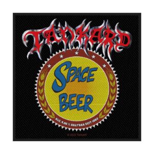 TANKARD - SPACE BEER. Tygmärke