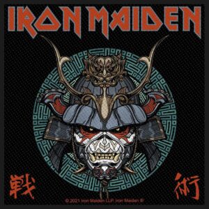 IRON MAIDEN - SENJUTSU SAMURAI EDDIE. Tygmärke