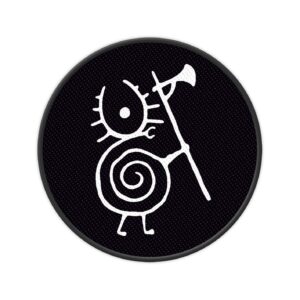 HEILUNG - WARRIOR SNAIL. Tygmärke